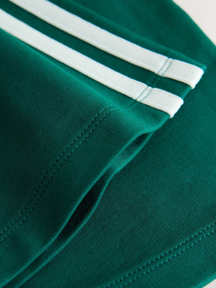 Green Wide Leg Side Stripe Joggers (3mths-7yrs) - Image 7 of 7