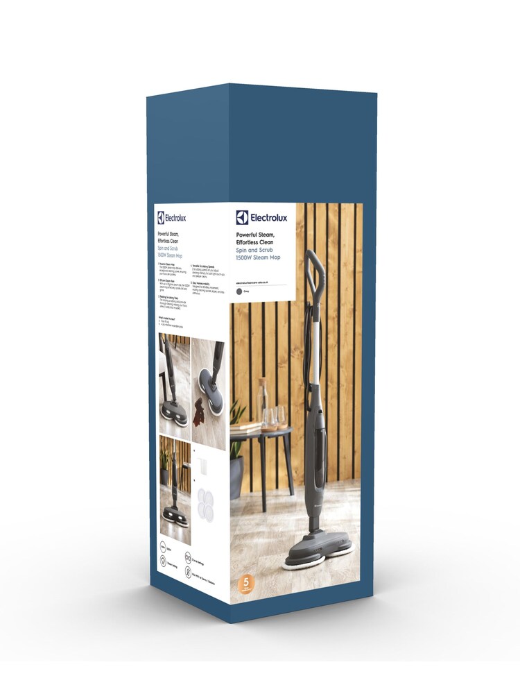 Electrolux Grey Spin Steam Mop - Image 6 of 6