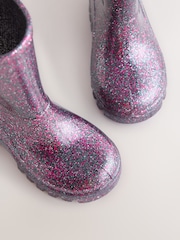 ខ្មៅ - Glitter Wellies - រូបភាព 3 នៃ 5