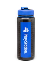Vanilla Underground Black PlayStation Logo Print & Console Logos Screw Water Bottle - Image 1 of 6