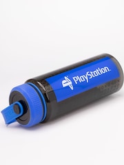 Vanilla Underground Black PlayStation Logo Print & Console Logos Screw Water Bottle - Image 4 of 6