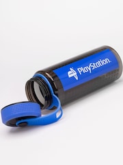 Vanilla Underground Black PlayStation Logo Print & Console Logos Screw Water Bottle - Image 6 of 6