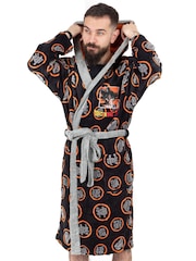 Vanilla Underground Black Dragon Ball Z Bath Robe - Image 1 of 6