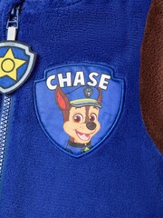 Vanilla Underground Blue Paw Patrol Unisex Chase Applique Face Onesie - Image 5 of 8