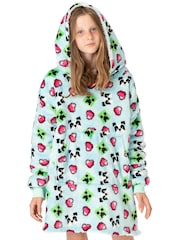 Vanilla Underground Blue Minecraft Blanket Hoodie - Image 4 of 6