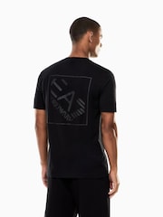 EA7 Logo Black T-Shirt - Image 2 of 7