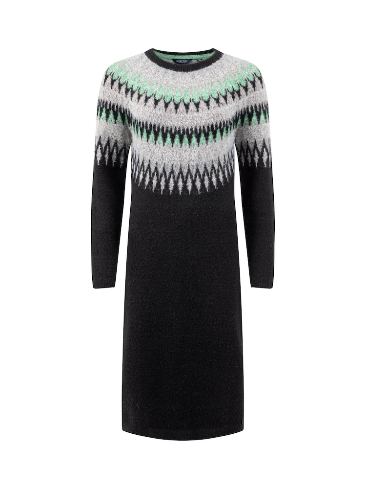 amren dress black Manière de Voir Women's Diane Draped Asymmetric Mini Dress - Black main image 1