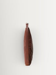 St Agni Brown Adjustable Slim Crescent Bag - Image 3 of 5