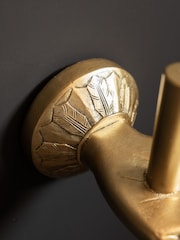 Rockett St George Gold Hand Toilet Roll Holder - Image 3 of 6