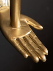 Rockett St George Gold Hand Toilet Roll Holder - Image 4 of 6