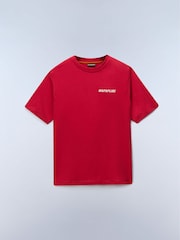 Napapijri Red Matcha Back Graphic T-Shirt - Image 1 of 2