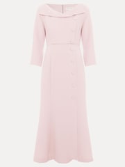 Phase Eight Pink Petite Sienna Tux Dress - Image 8 of 8