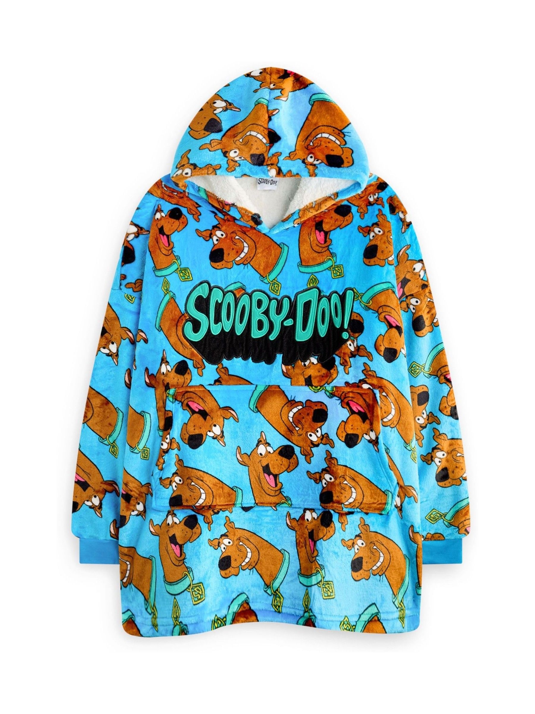Scooby Doo Blanket Hoodie | Boys Blue | Official Merch - Image 5