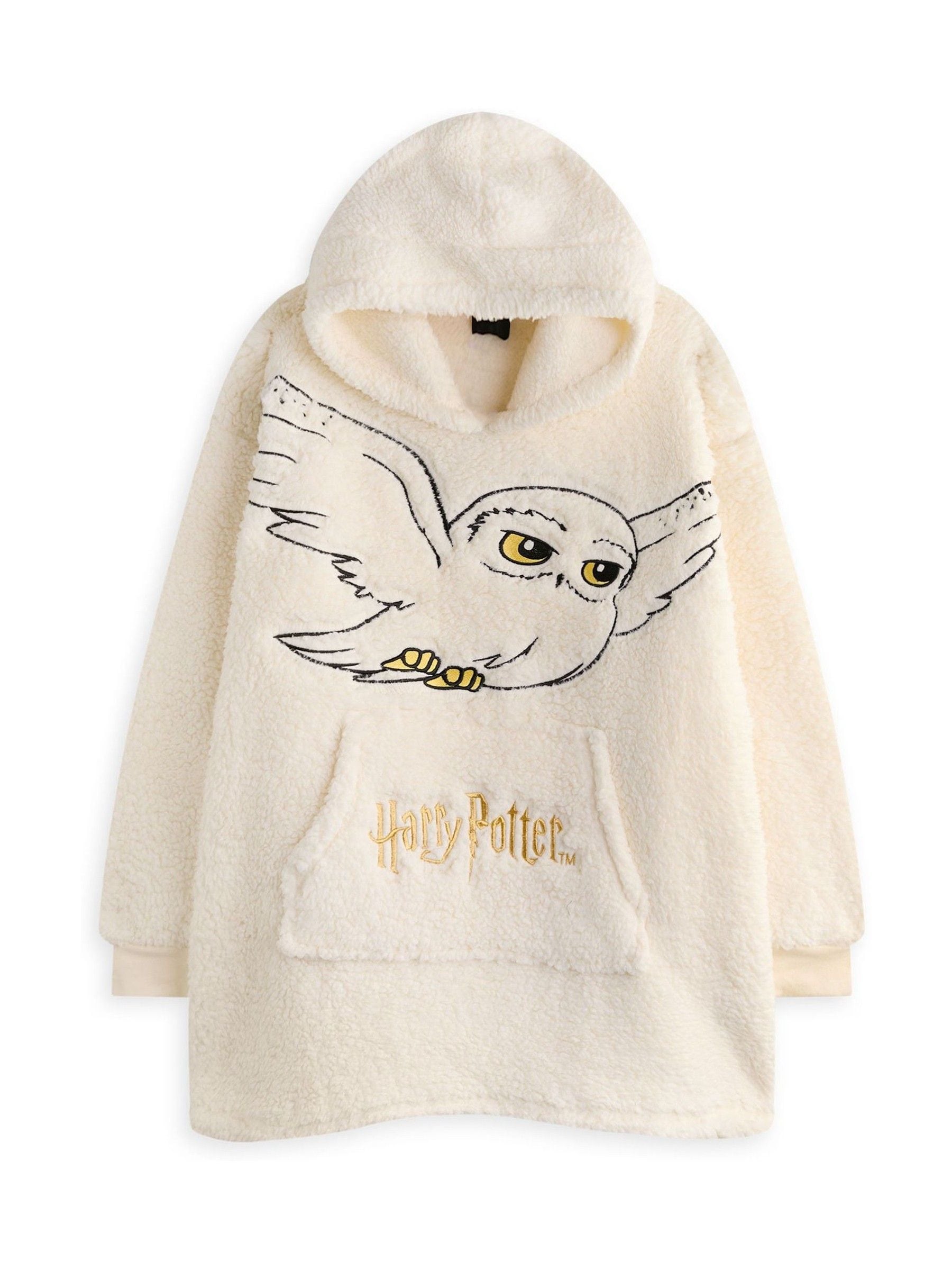 Harry Potter Women's Beige Blanket Hoodie | | Official Merch - Image 5