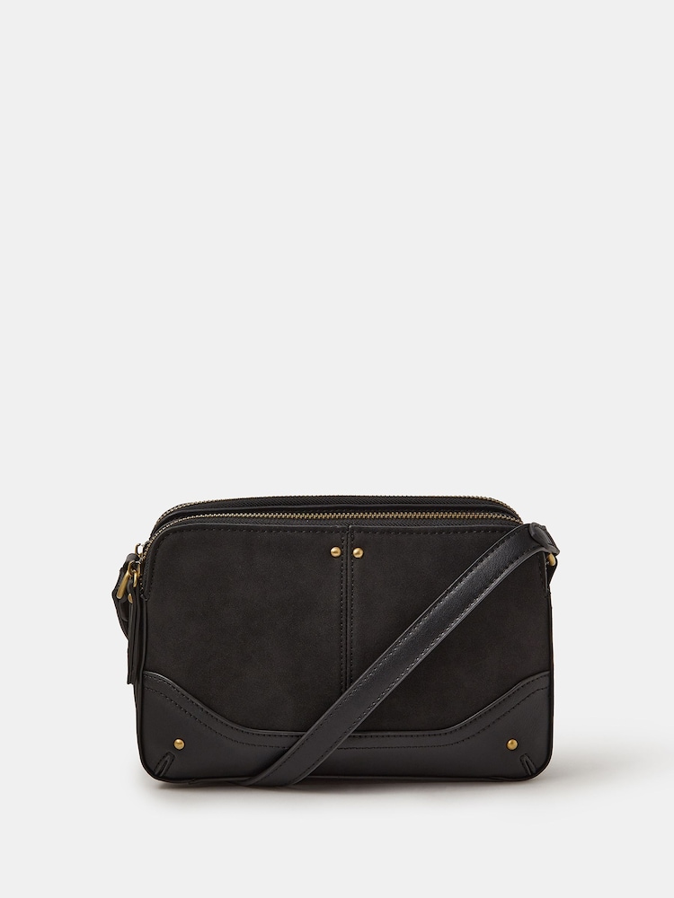 Accessorize Black Western Cross-Body Bag - Image 1 of 2 Accessorize Black Western Cross-Body Bag - Image 1 of 2