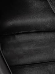 Accessorize Black Faux Leather Pleated Shoulder Bag - Image 2 of 2