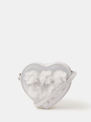 Angels By Accessorize תיק עם רצועת נשיאה ואפליקציה פרחונית לילדות - תמונה 1 מתוך 2