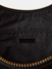 Accessorize Black Suede Shoulder Bag - Image 2 of 2