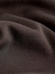 بني - Oversized Boxy Fit Heavyweight Crew Neck T-Shirt - صورة 2 من 3