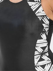 Negro carbón - Bañador deportivo de Yours Active - Imagen 4 de 6