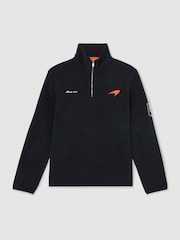 כחול כהה - McLaren Racing Fleece Half-Zip Top Unisex-Fit - תמונה 2 מתוך 9