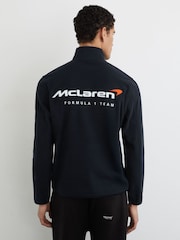 כחול כהה - McLaren Racing Fleece Half-Zip Top Unisex-Fit - תמונה 7 מתוך 9