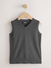 Charcoal Grey School Tank Top 2 Pack (3-16yrs) - Image 2 of 5