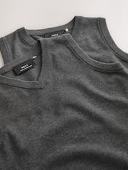 Charcoal Grey School Tank Top 2 Pack (3-16yrs) - Image 5 of 5