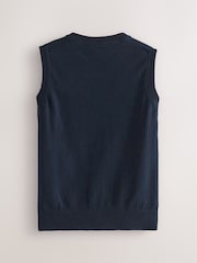 Navy School Tank Top 2 Pack (3-16yrs) - Image 3 of 4