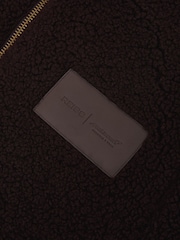 McLaren Chocolate Brown Racing Motorsport Fleece Jacket Unisex-Fit - 10 paveikslėlis iš 10