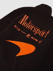 McLaren Chocolate Brown Racing Motorsport Fleece Jacket Unisex-Fit - 9 paveikslėlis iš 10