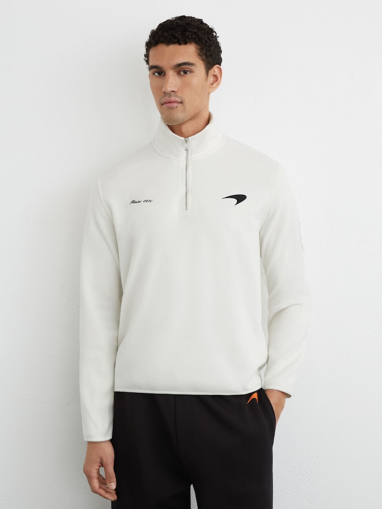 McLaren Racing Fleece Half-Zip Top Unisex-Fit - Image 1 of 6