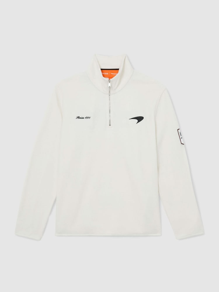 McLaren Racing Fleece Half-Zip Top Unisex-Fit - Image 2 of 6