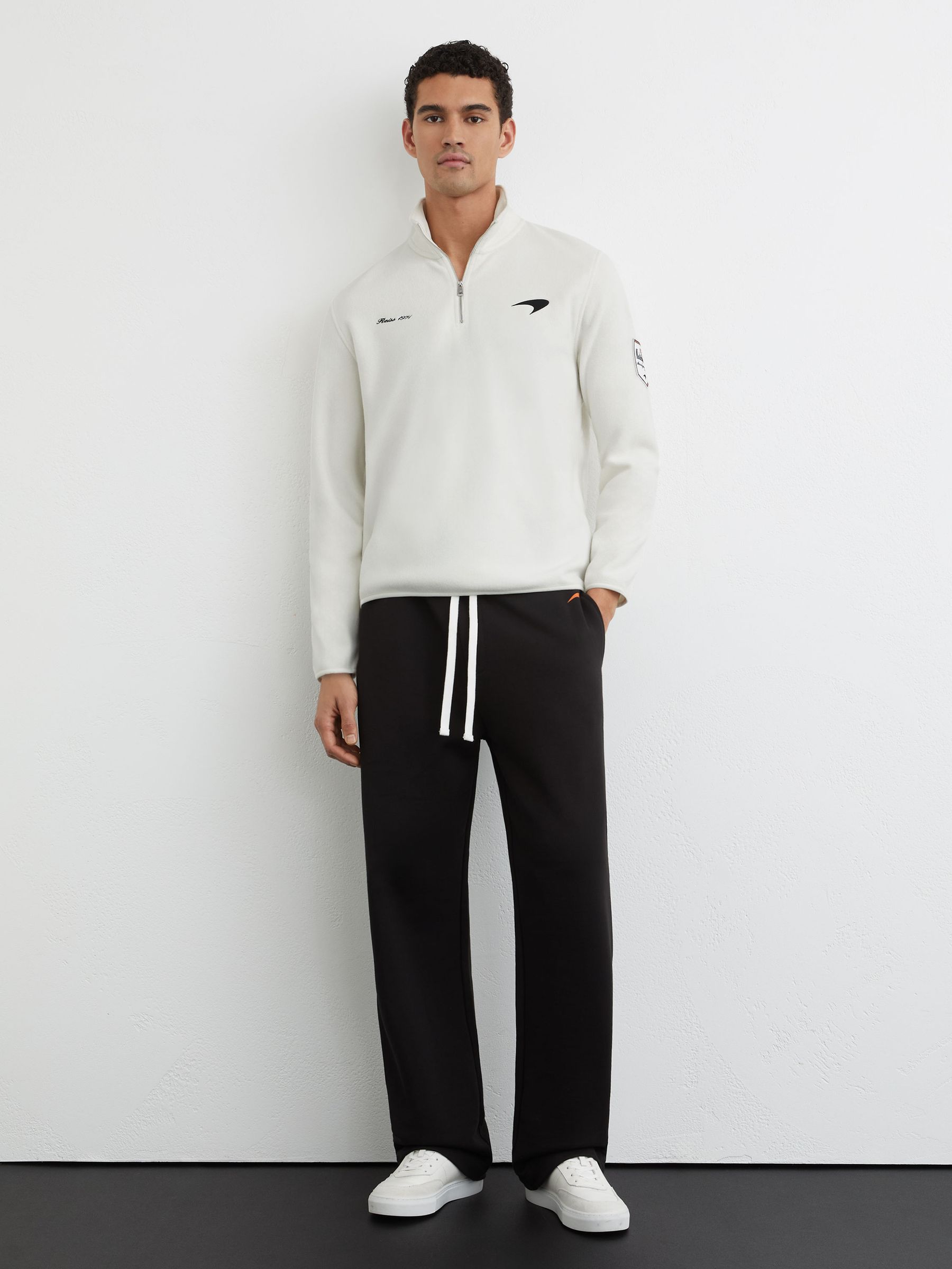Buy McLaren Racing Fleece Half-Zip Top Unisex-Fit from Next USA