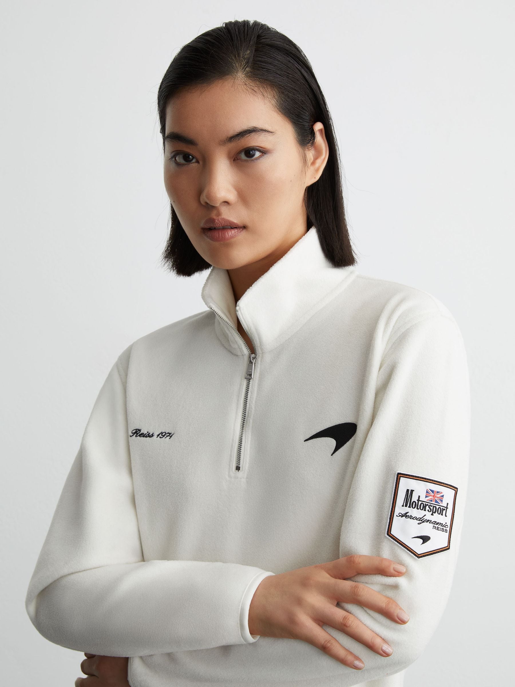 Buy McLaren Racing Fleece Half-Zip Top Unisex-Fit from Next USA