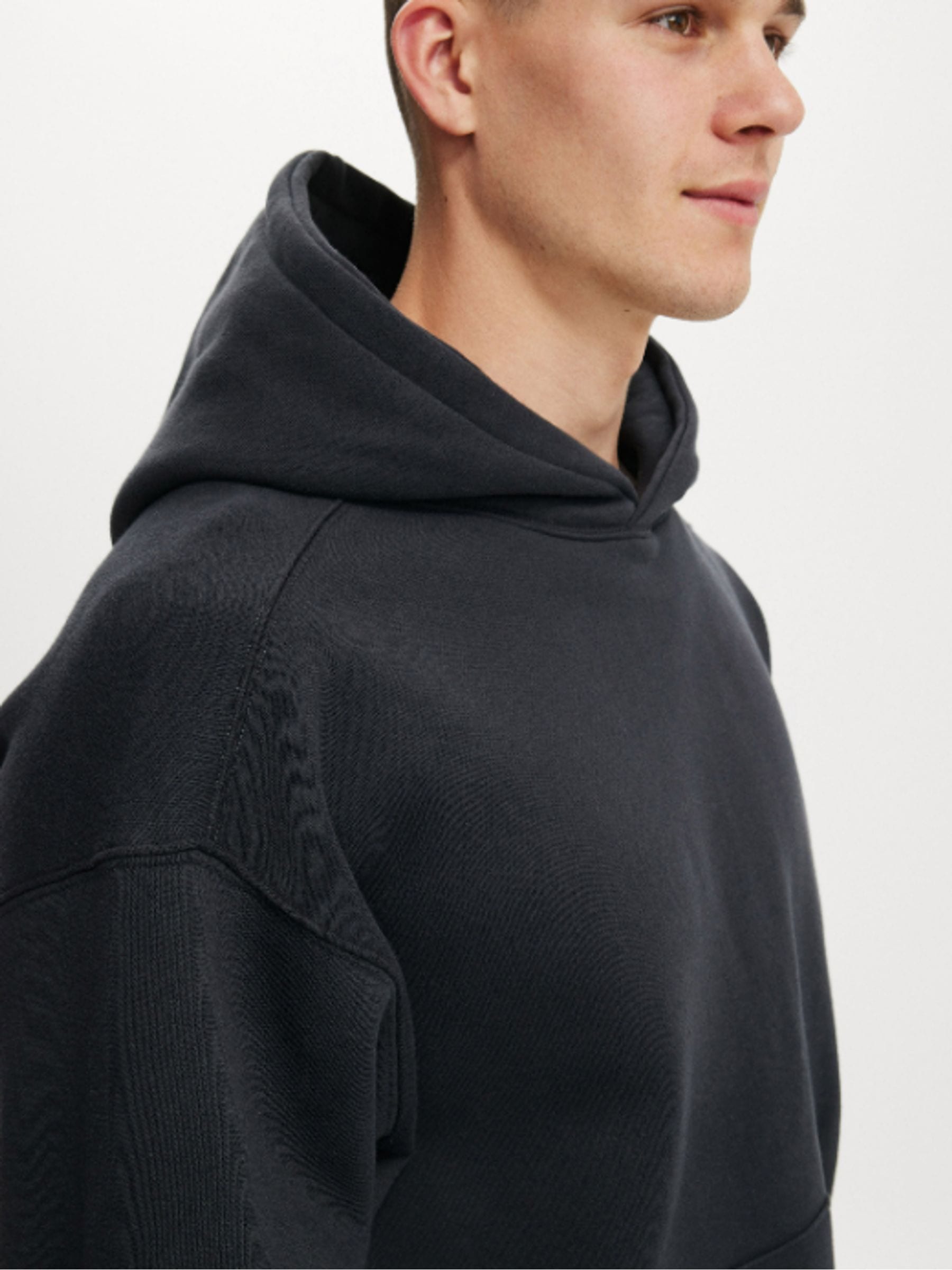 Buy Cotton On Black Box Fit Hoodie from Next USA