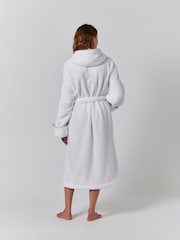 Bata de microfibra Jasper Conran London JC con ribetes - Imagen 2 de 2