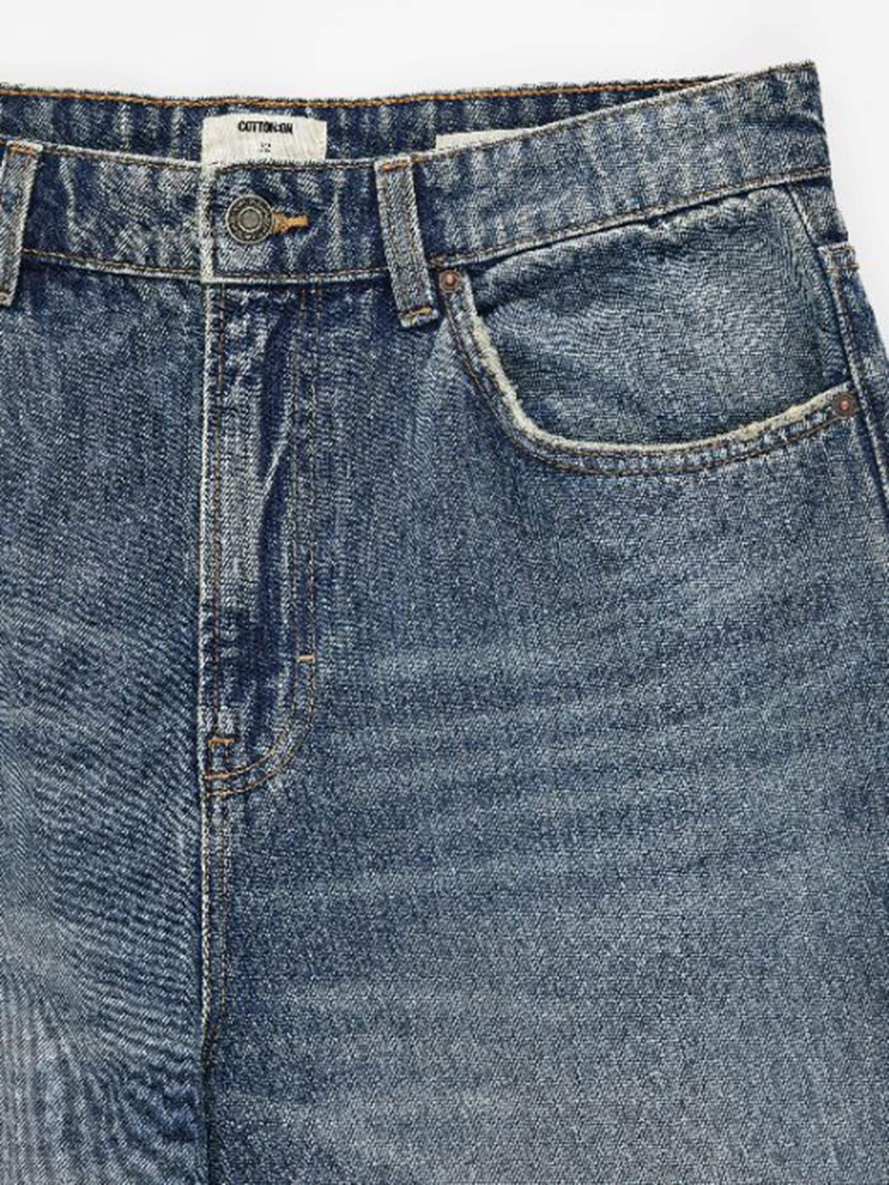 Buy Cotton On Vice Blue Super Baggy Jeans from Next Singapore