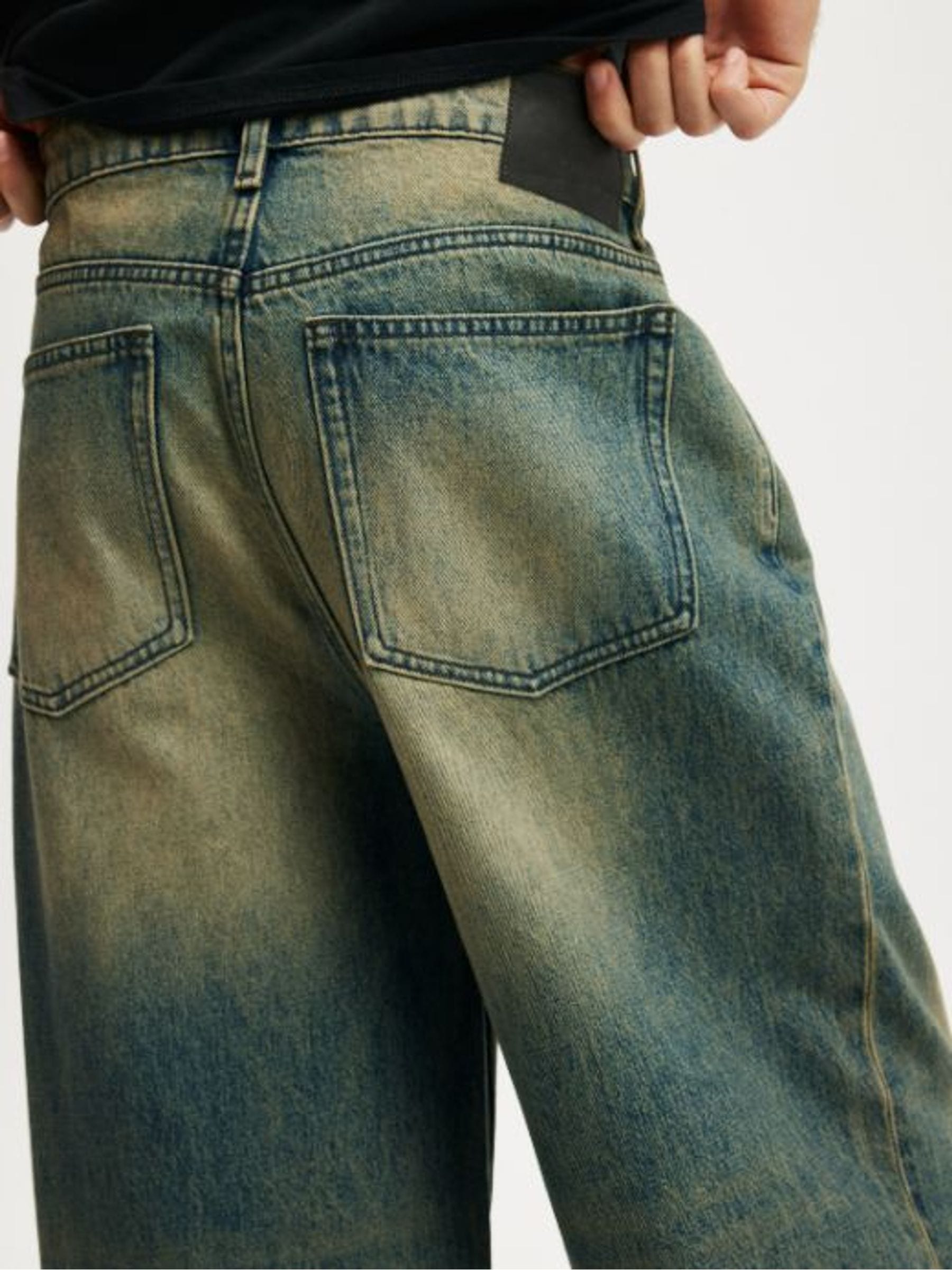 Buy Cotton On Y2K Washed Blue Super Baggy Jeans from Next USA