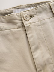 Stone Straight Fit Authentic Washed Chino Trousers - Image 8 of 9