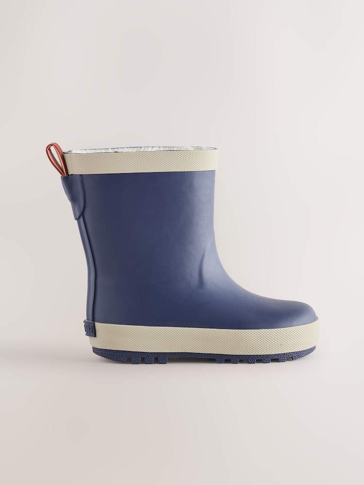 Marineblau - Warm Lined Rubber Wellies - Bild 2 von 5 Marineblau - Warm Lined Rubber Wellies - Bild 2 von 5