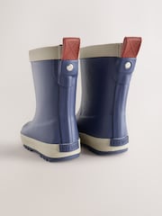 Marineblau - Warm Lined Rubber Wellies - Bild 4 von 5