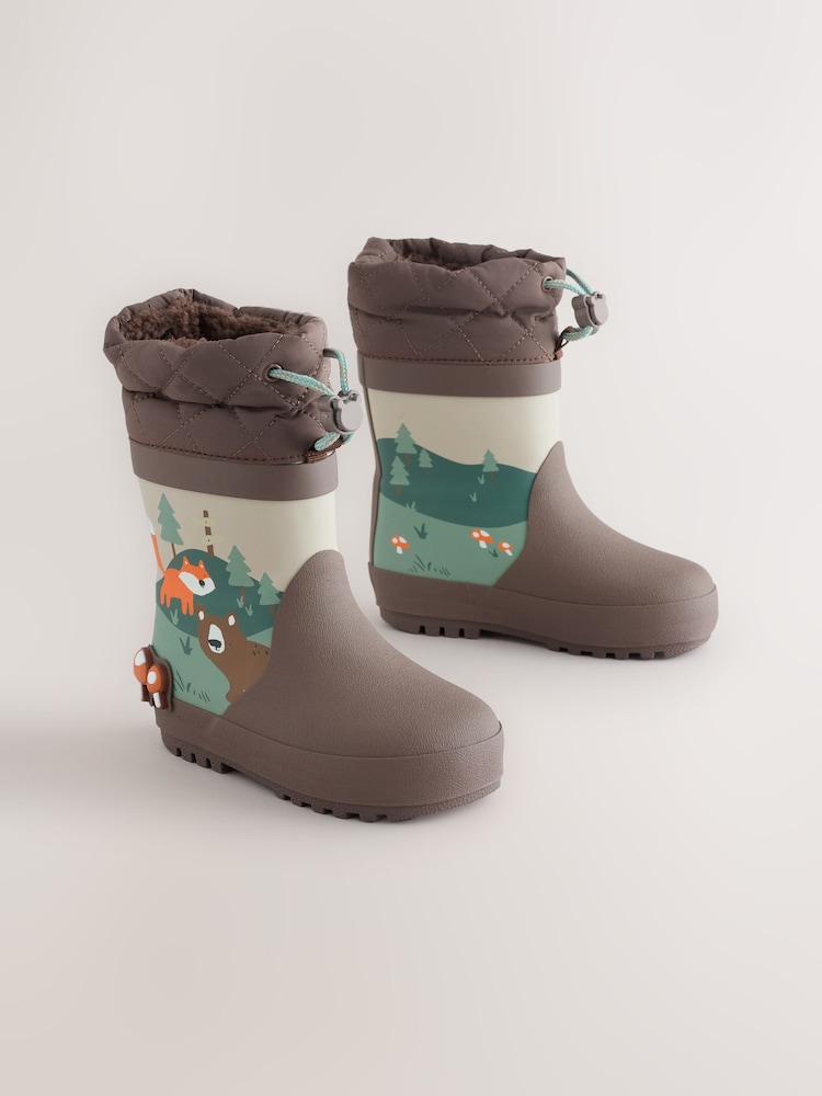 Brun Woodland - Manschett Wellies - Bild 1 av 5 Brun Woodland - Manschett Wellies - Bild 1 av 5