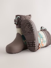 Brun Woodland - Manschett Wellies - Bild 3 av 5