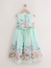 أخضر - Floral Prom Dress (3-16yrs) - Image 7 of 9