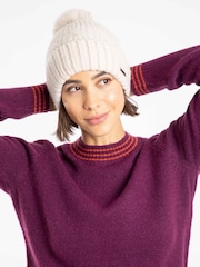 Weird Fish Cream Blagdon Sparkle Bobble Hat - Image 1 of 5