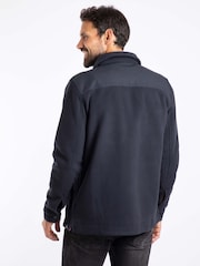 Weird Fish Blue Boyd Polar Fleece Shacket - Image 3 of 10