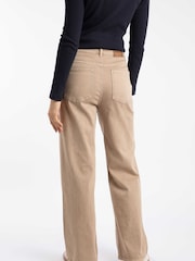Weird Fish Brown Cora Wide Leg Jeans - Image 4 of 8