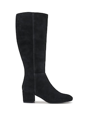 Coal Black - Jones Bootmaker LouLou1 Medium Calf-Fit Long Boots - Slika 2 iz 5
