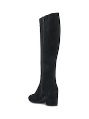 Coal Black - Jones Bootmaker LouLou1 Medium Calf-Fit Long Boots - Slika 4 iz 5
